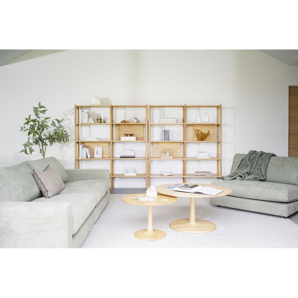 HOBART Couchtisch Eiche 60x60x41cm - ZEN ZONE