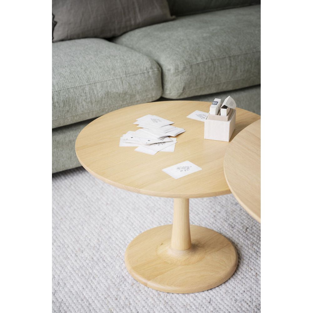 HOBART Couchtisch Eiche 60x60x41cm - ZEN ZONE
