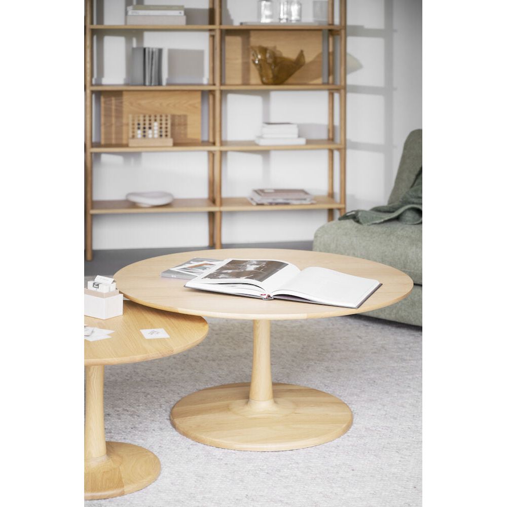 HOBART Couchtisch Eiche 90x90x45cm - ZEN ZONE