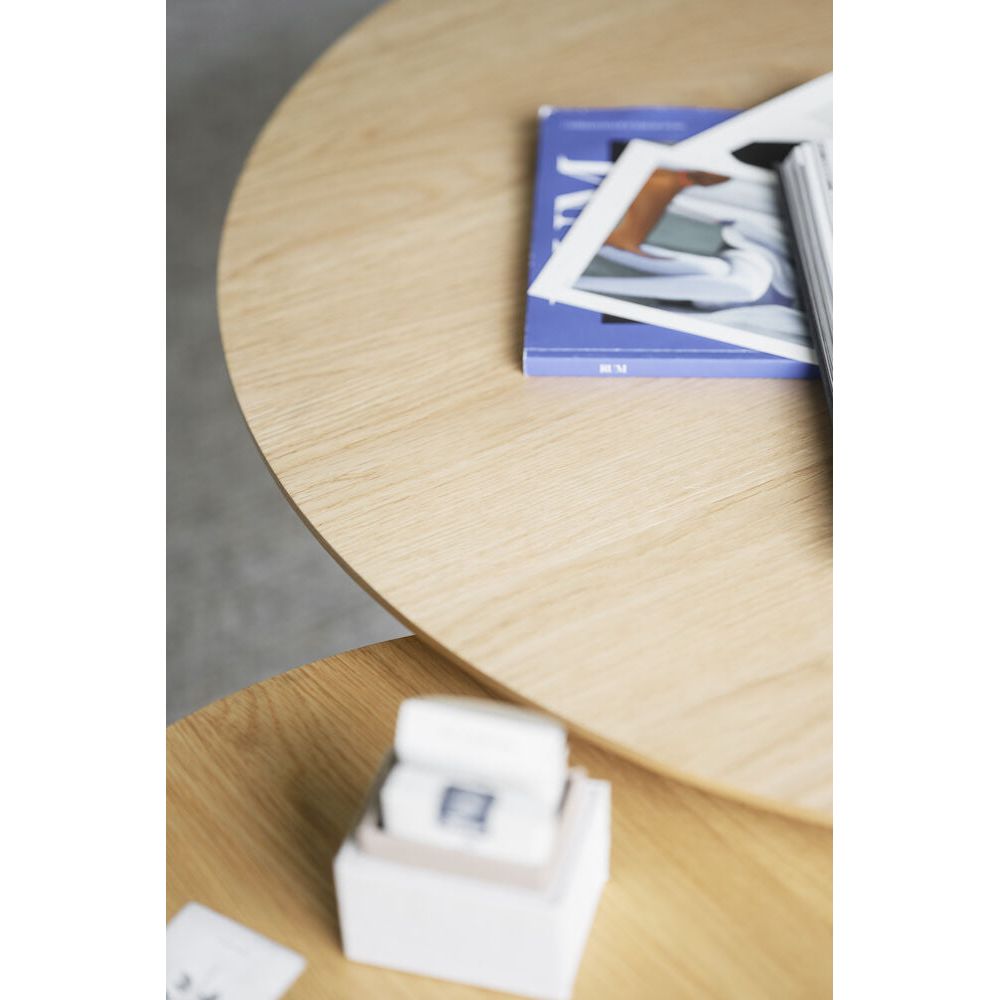 HOBART Couchtisch Eiche 90x90x45cm - ZEN ZONE