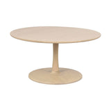 HOBART Couchtisch Weiß pigmentiert 90x90x45cm - ZEN ZONE