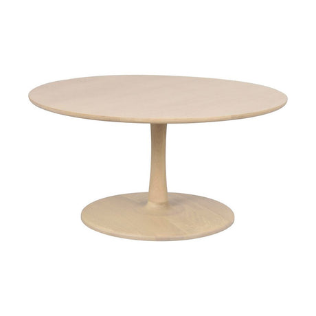 HOBART Couchtisch Weiß pigmentiert 90x90x45cm - ZEN ZONE