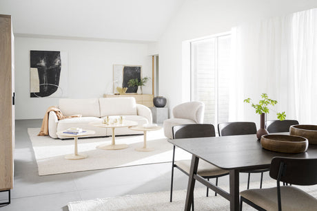 NAGANO Esstisch Braun 205x95x75cm - ZEN ZONE