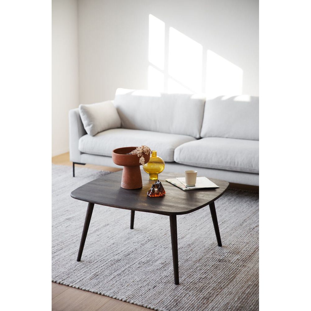 CORWIN 3-Sitzer-Sofa Hellbeige/Schwarz 238x98x83cm - ZEN ZONE Furniture