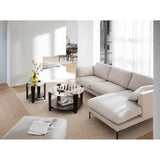 ARRAN Couchtisch Braun 93x93x45cm - ZEN ZONE Furniture