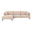 CORWIN 3-Sitzer-Sofa Rita #1 hellbeige 270x160x83cm - ZEN ZONE Furniture
