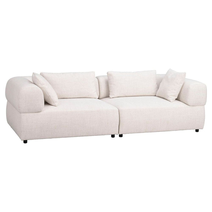FALKNER 3-Sitzer-Sofa Hellbeige 246x105x67cm - ZEN ZONE Furniture