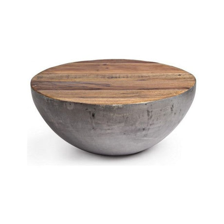 Couchtisch Lancaster rund 70x70 Grau - ZEN ZONE