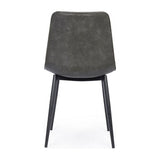 Stuhl Kyra PU Anthrazit Vintage - ZEN ZONE