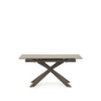 Atminda Ausziehtisch Braun 160 (210) x 90 cm Feinsteinzeugplatte - ZEN ZONE Furniture