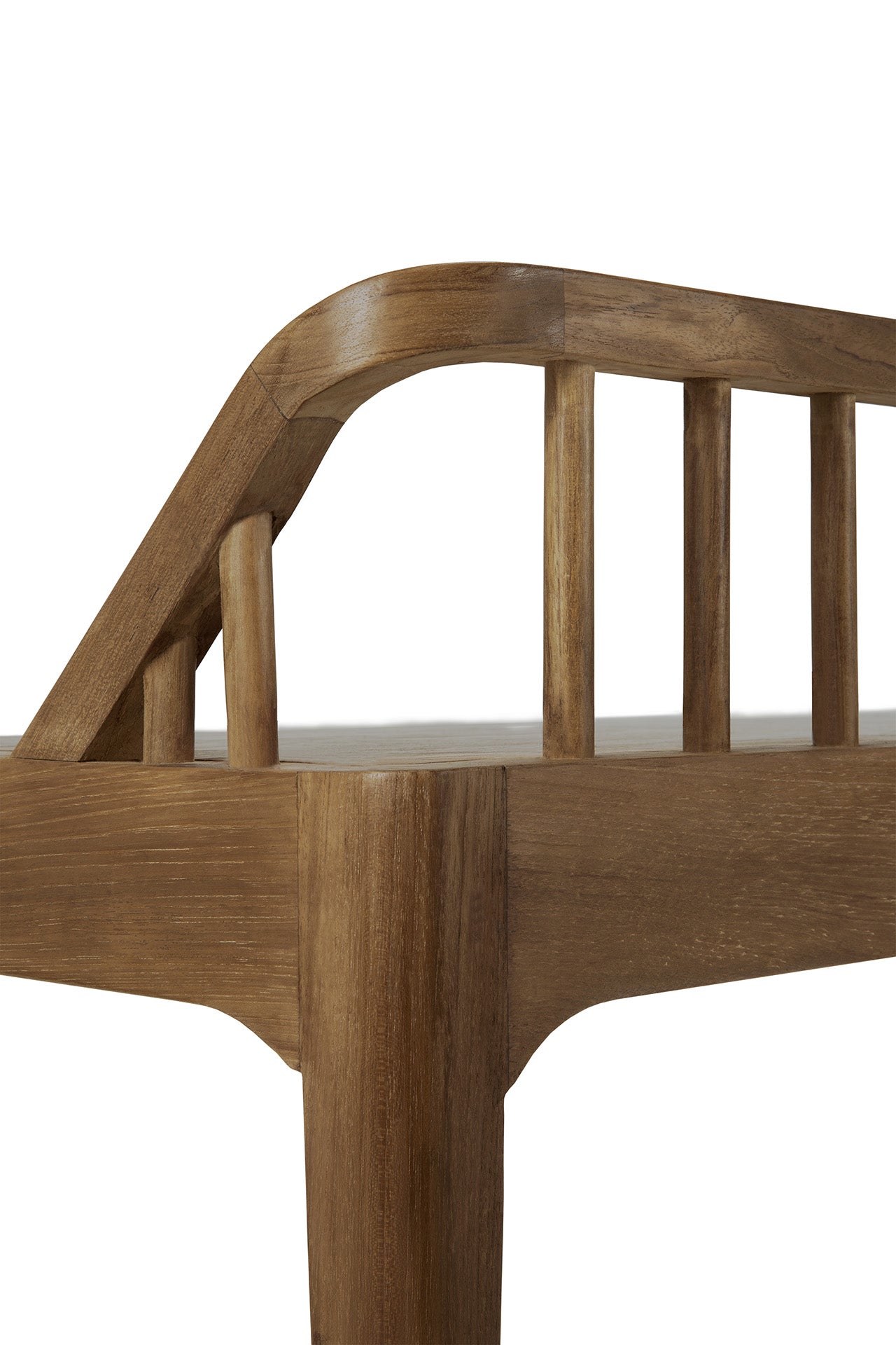 Spindle Sitzbank - recyceltes Teak - 150 x 35 x 60 cm - ZEN ZONE Furniture