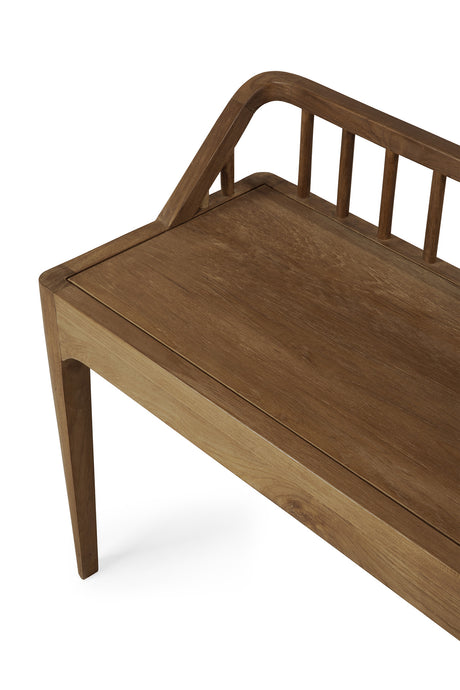 Spindle Sitzbank - recyceltes Teak - 150 x 35 x 60 cm - ZEN ZONE Furniture