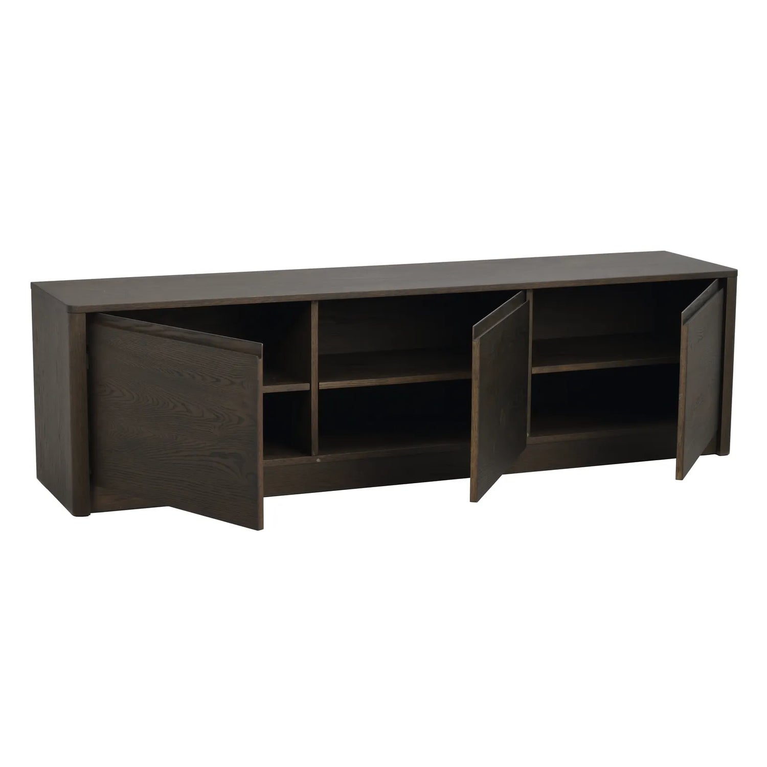 MELSTONE Sideboard aus Eiche Braun 40x180x50cm - ZEN ZONE Furniture