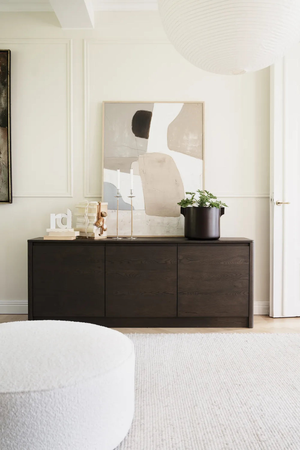 MELSTONE Sideboard aus Eiche Braun 40x180x70cm - ZEN ZONE Furniture