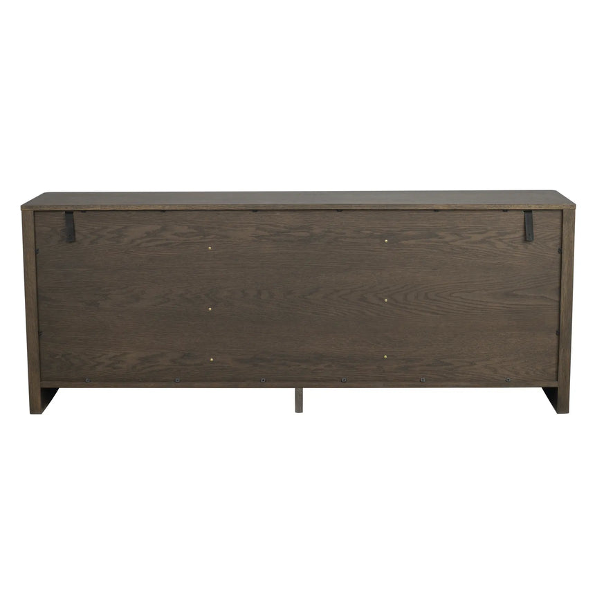 MELSTONE Sideboard aus Eiche Braun 40x180x70cm - ZEN ZONE Furniture