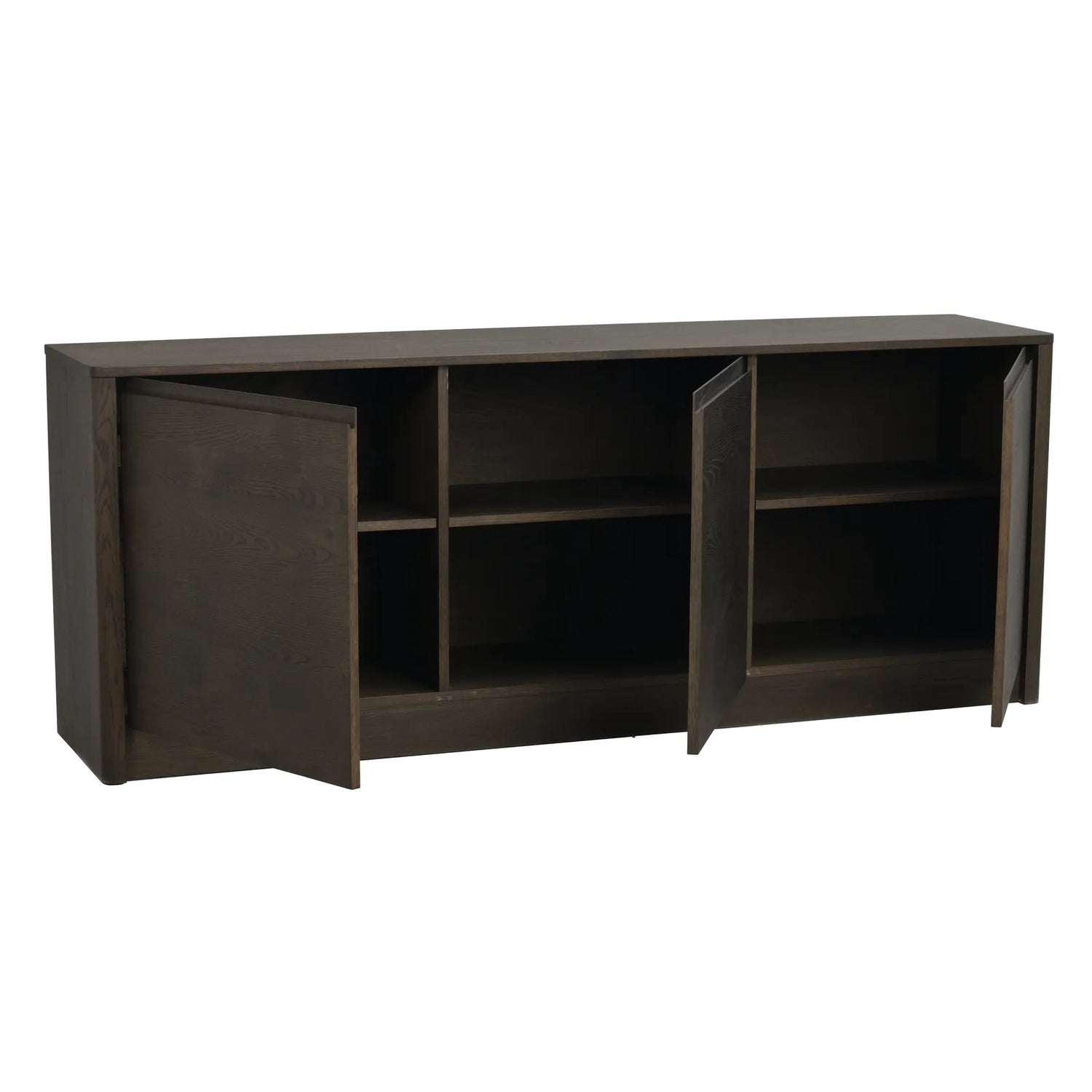 MELSTONE Sideboard aus Eiche Braun 40x180x70cm - ZEN ZONE Furniture