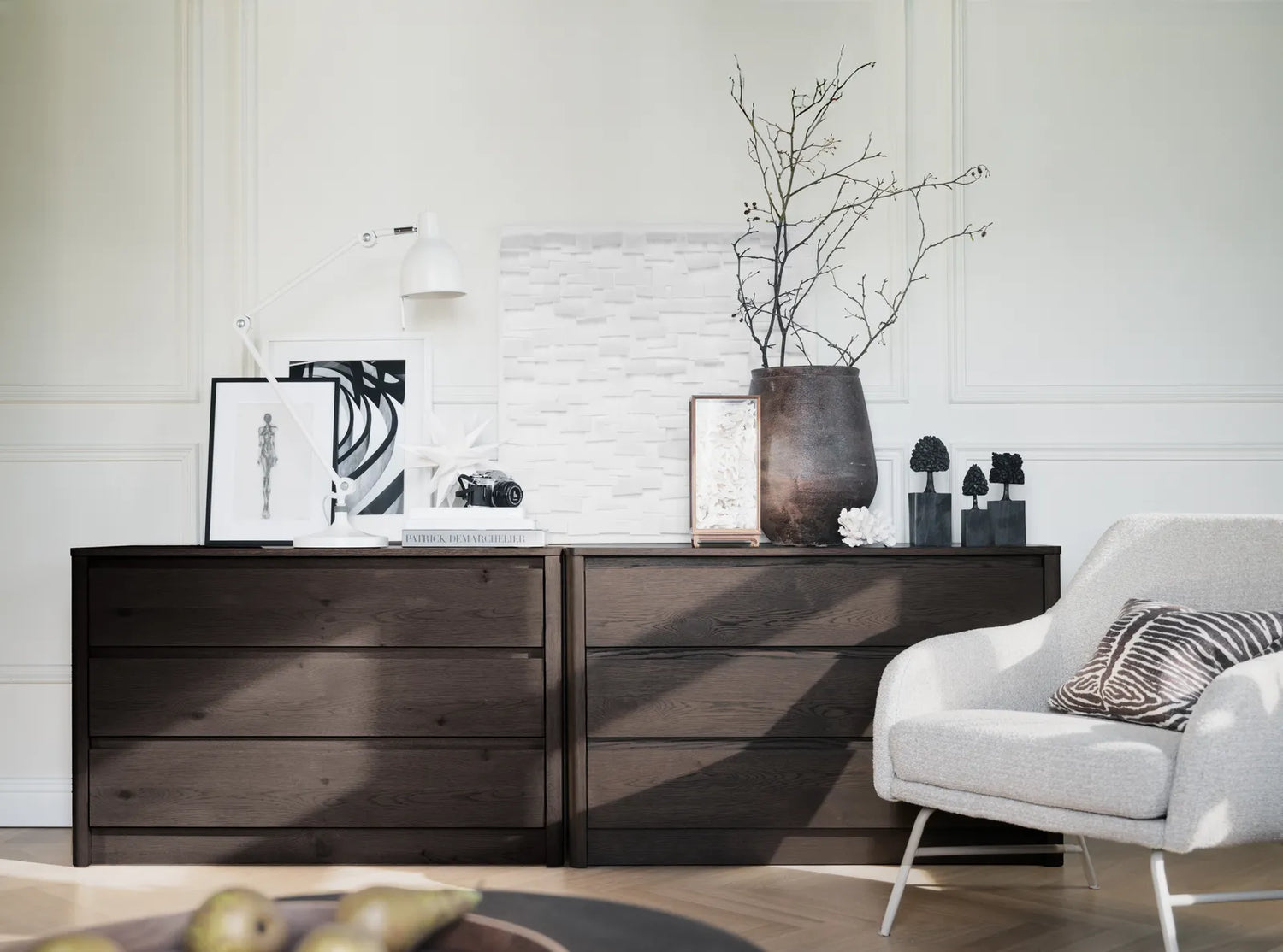 MELSTONE Kommode Braun 110x45x70cm - ZEN ZONE Furniture