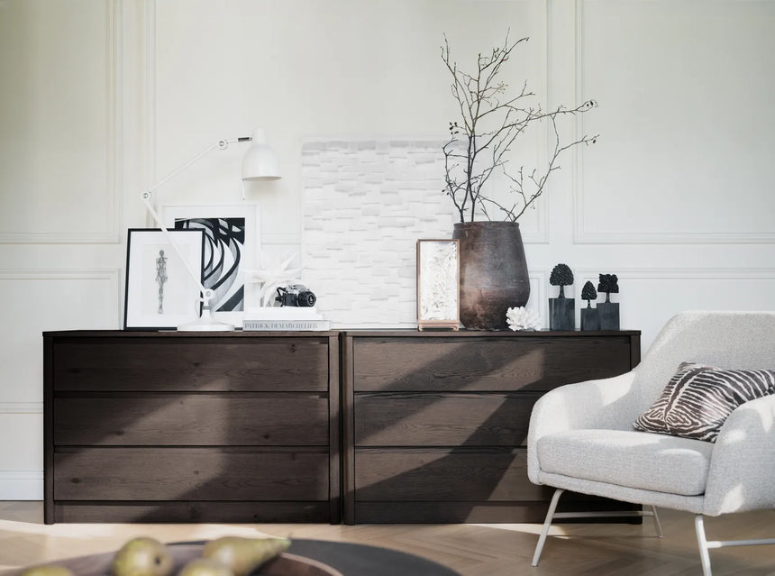 MELSTONE Kommode Braun 110x45x70cm - ZEN ZONE Furniture