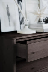 MELSTONE Kommode Braun 110x45x70cm