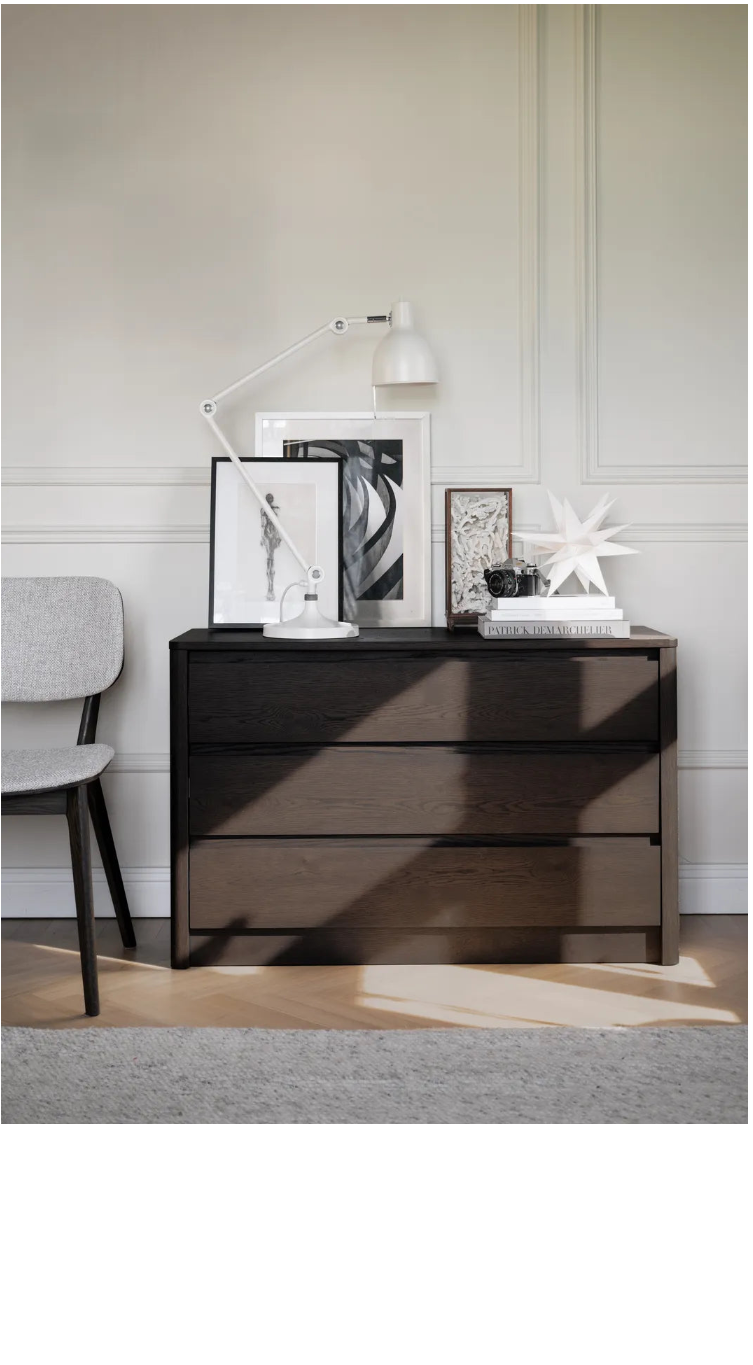 MELSTONE Kommode Braun 110x45x70cm