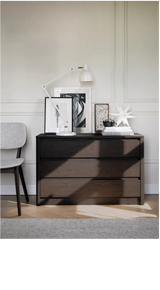 MELSTONE Kommode Braun 110x45x70cm