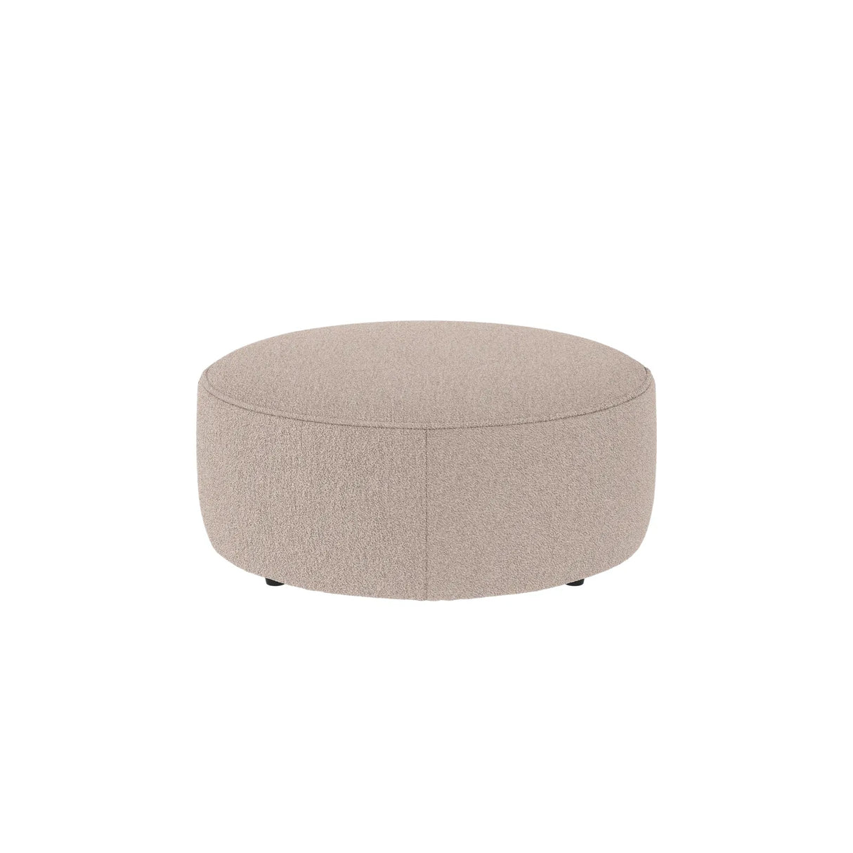 JOPLIN Fußhocker Hellbeige 90x90x37cm