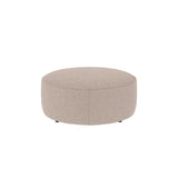 JOPLIN Fußhocker Hellbeige 90x90x37cm