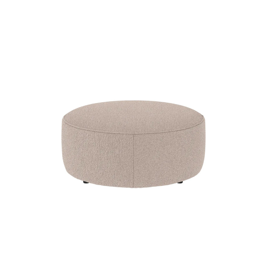 JOPLIN Fußhocker Hellbeige 90x90x37cm - ZEN ZONE Furniture