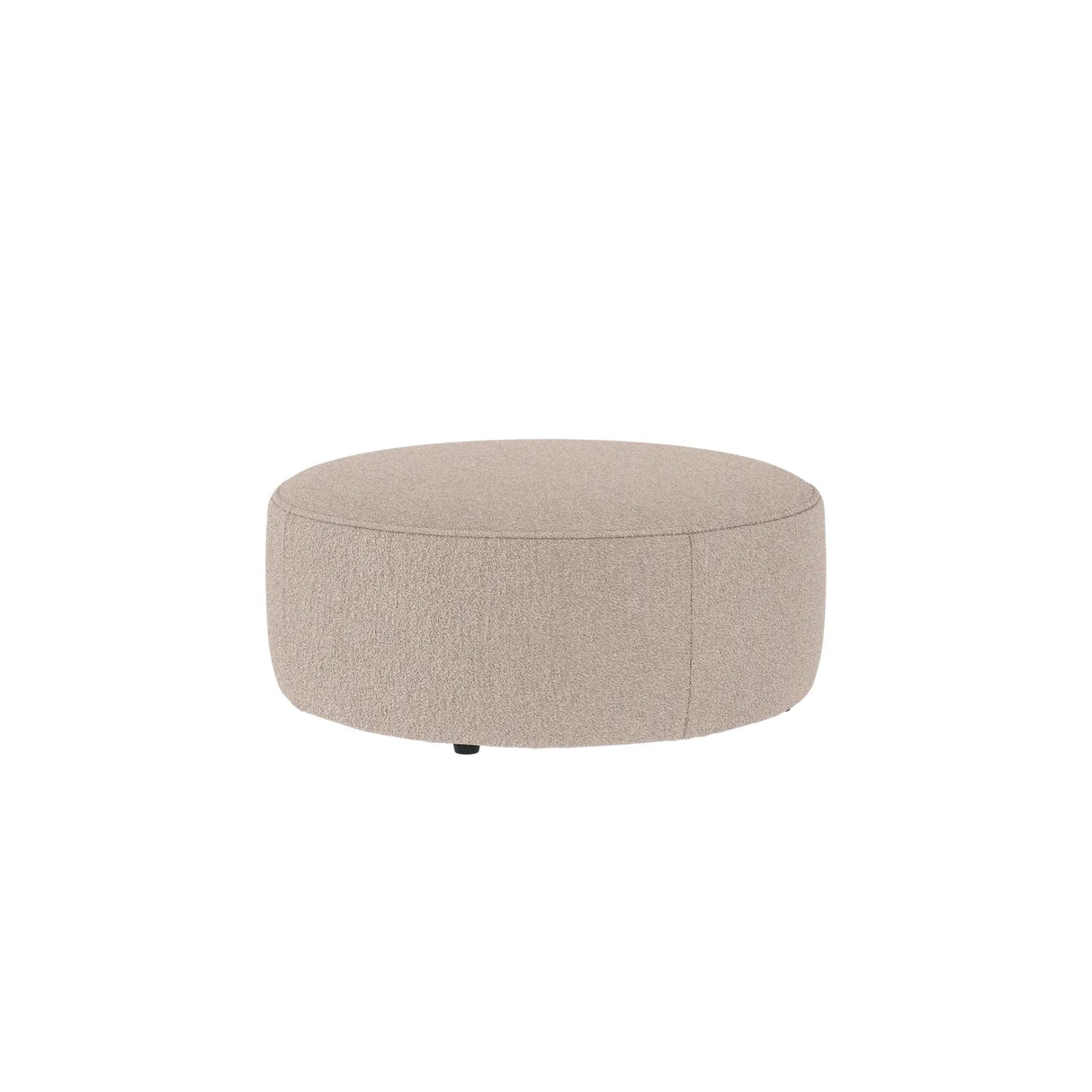 JOPLIN Fußhocker Hellbeige 90x90x37cm