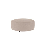 JOPLIN Fußhocker Hellbeige 90x90x37cm