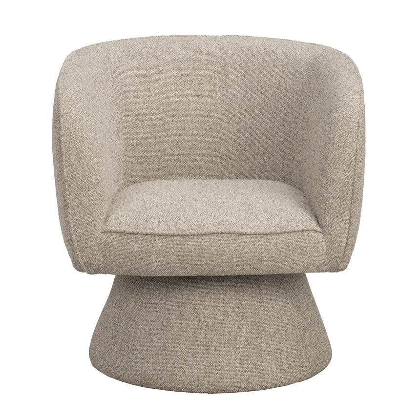 SHOREHAM Sofasessel, drehbar, aus Stoff in Hellbeige - ZEN ZONE Furniture