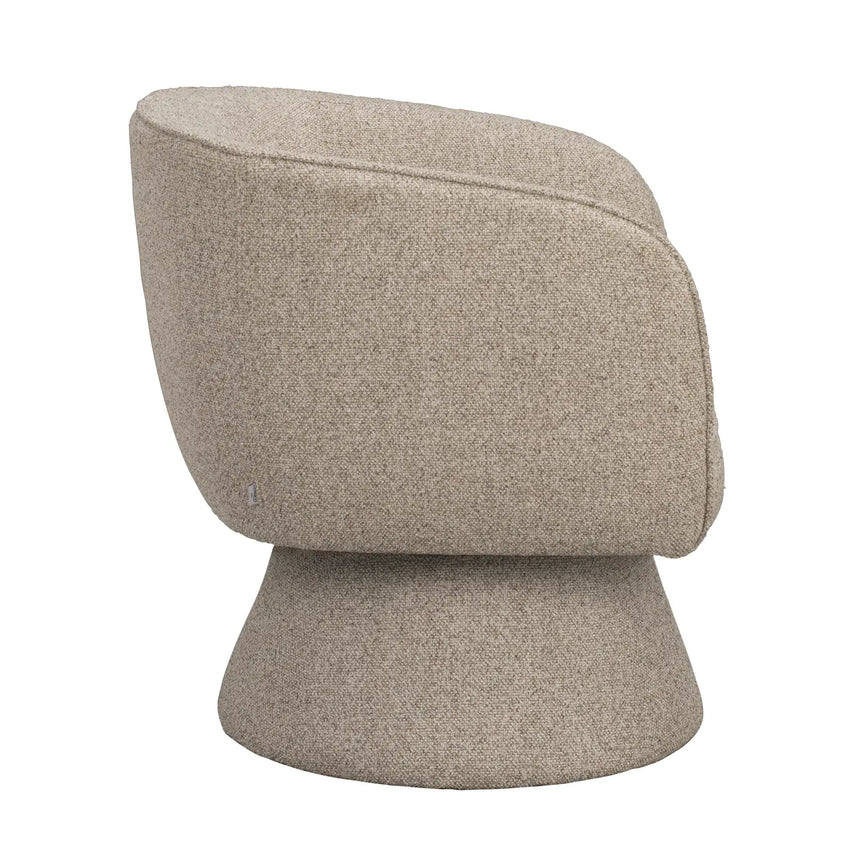 SHOREHAM Sofasessel, drehbar, aus Stoff in Hellbeige - ZEN ZONE Furniture