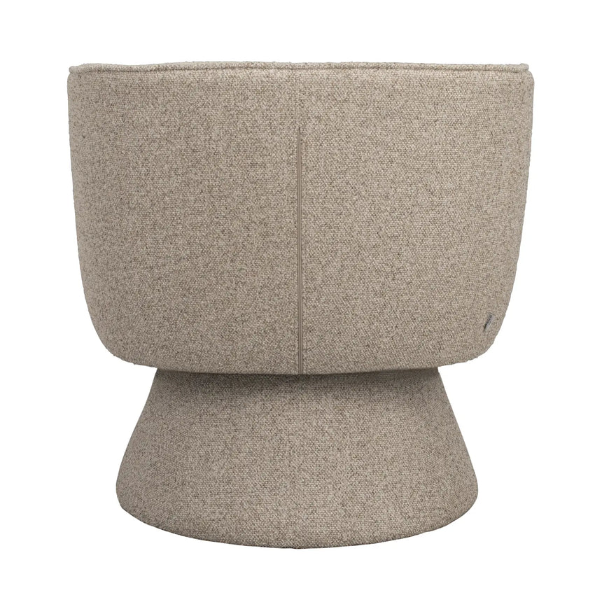 SHOREHAM Sofasessel, drehbar, aus Stoff in Hellbeige - ZEN ZONE Furniture
