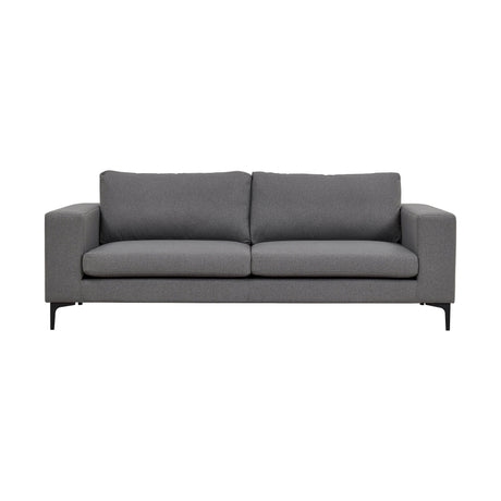Bolero Sofa - 3-Sitzer - Grauer Stoff - Schwarze Beine - ZEN ZONE Furniture