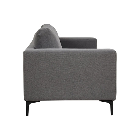 Bolero Sofa - 3-Sitzer - Grauer Stoff - Schwarze Beine - ZEN ZONE Furniture