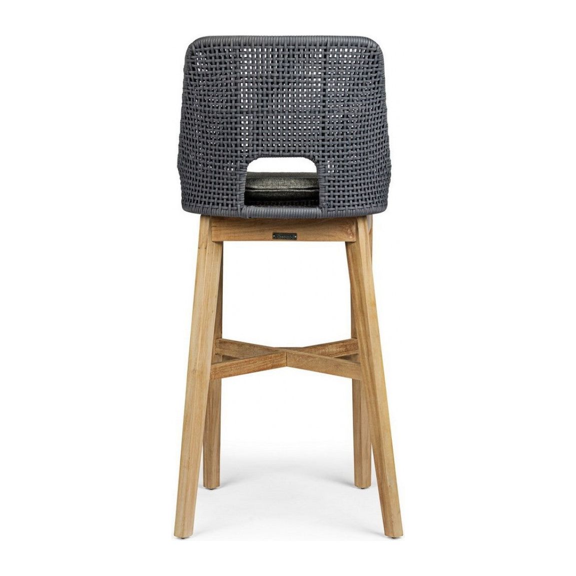 Outdoor Barhocker Hesperia mit Kissen Slate - ZEN ZONE