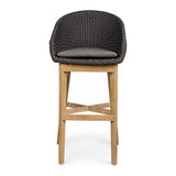 Outdoor Barhocker Coachella mit Kissen Anthrazit - ZEN ZONE