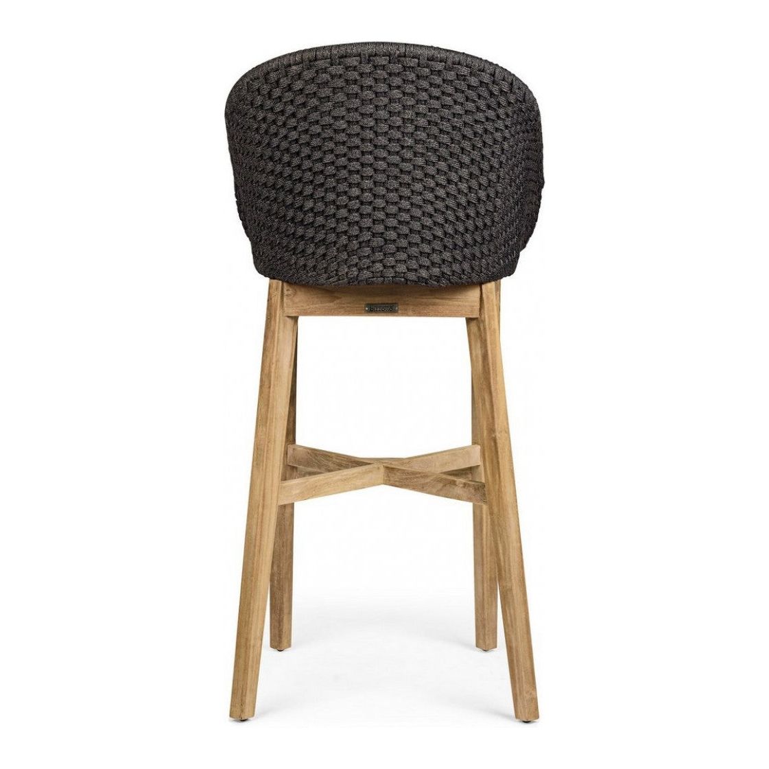 Outdoor Barhocker Coachella mit Kissen Anthrazit - ZEN ZONE