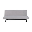 Bodil Sofabett - Schwarz / Beige Kord - ZEN ZONE Furniture