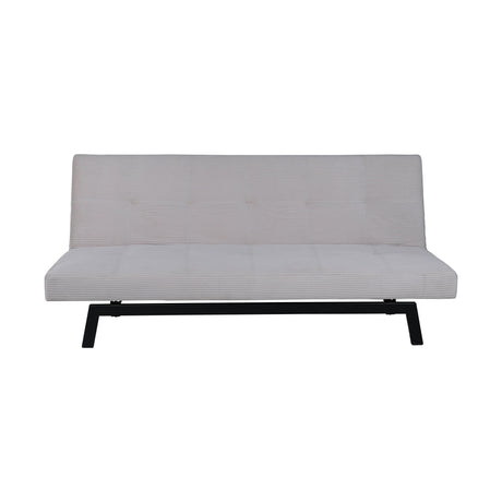 Bodil Sofabett - Schwarz / Beige Kord - ZEN ZONE Furniture