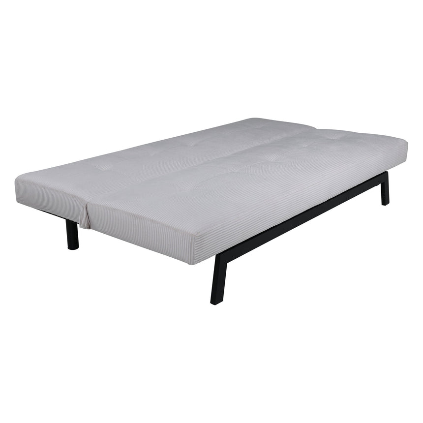 Bodil Sofabett - Schwarz / Beige Kord - ZEN ZONE Furniture