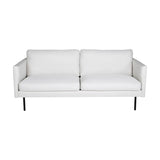 Zoom 2-Sitzer Sofa - Schwarz / Hellbeige Stoff - ZEN ZONE Furniture