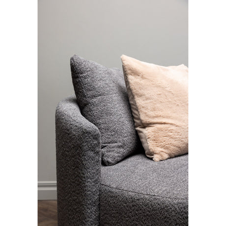 Kelso 2-Sitzer Sofa Holz/Grau - ZEN ZONE Furniture
