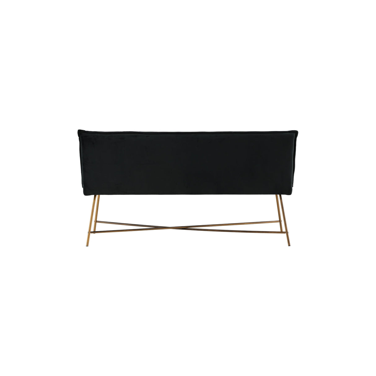 Petra Sofa - Distressed Copper / Schwarzer Samt - ZEN ZONE Furniture