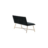 Petra Sofa - Distressed Copper / Schwarzer Samt - ZEN ZONE Furniture