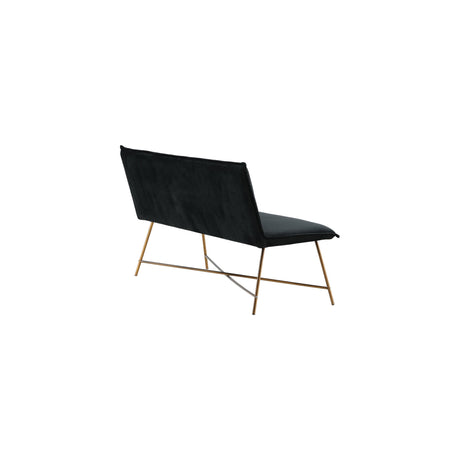 Petra Sofa - Distressed Copper / Schwarzer Samt - ZEN ZONE Furniture