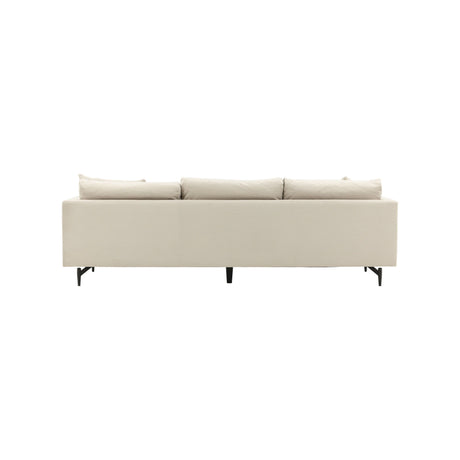 Sofia 3-Sitzer Sofa - Schwarz / Beige Kord - ZEN ZONE Furniture