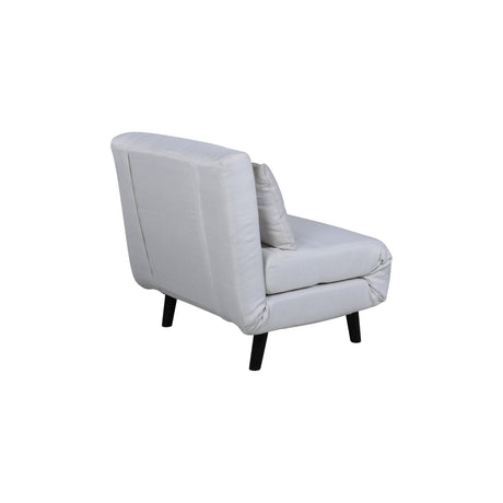 Vicky Klappbett Einzel - Schwarz / Hellbeige Stoff - ZEN ZONE Furniture