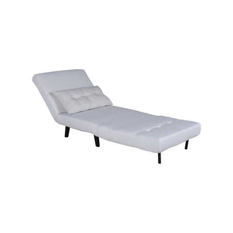 Vicky Klappbett Einzel - Schwarz / Hellbeige Stoff - ZEN ZONE Furniture