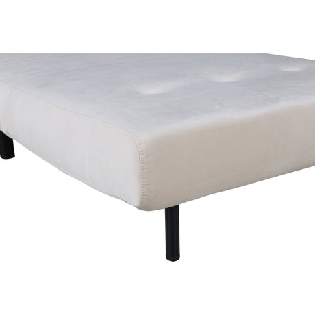 Vicky Klappbett Einzel - Schwarz / Beige Samt - ZEN ZONE Furniture